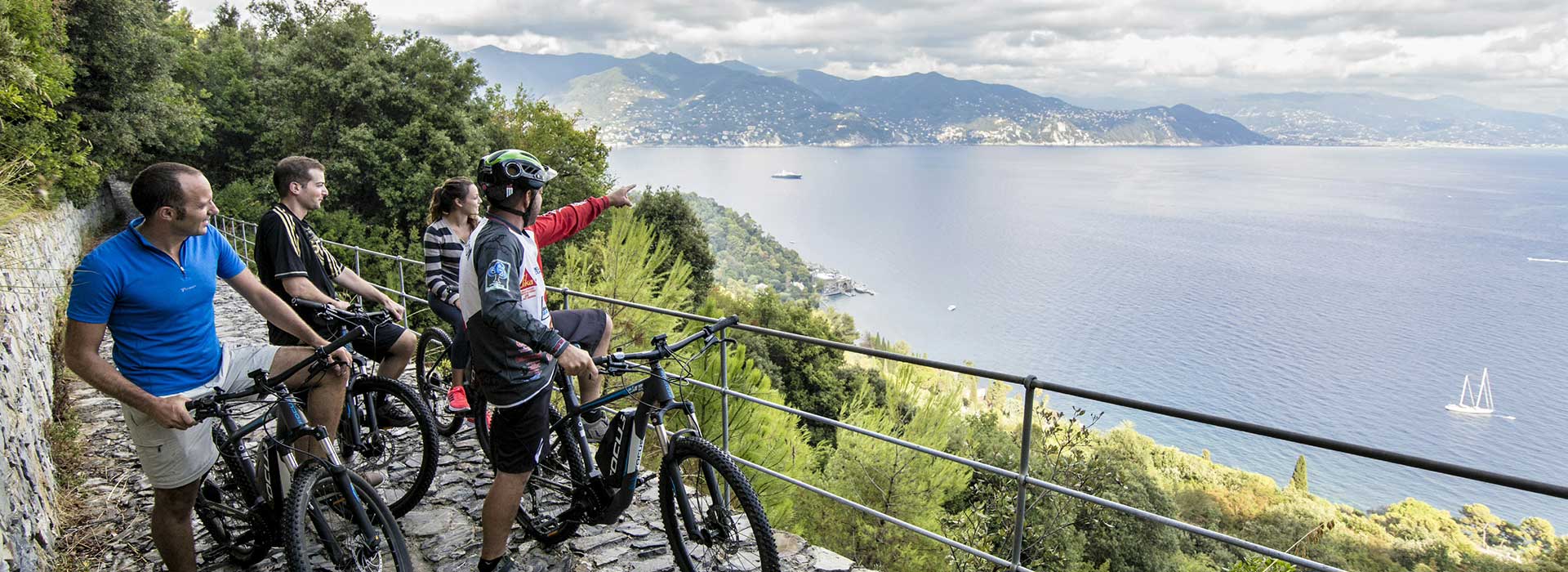 ebike 5 terre liguria italy hiking trekking portofino levanto e-bike bike francesco carocci tours